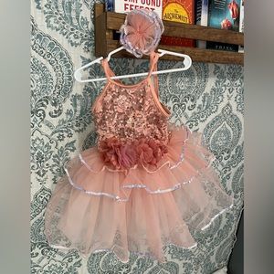 Size XS toddler ballet gown - worn once for recital
